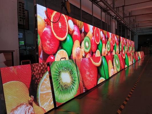 Ecrãs de alumínio de fundição a óleo LED P3.91 para interiores satisfazem as necessidades de negócios com telas de alta definição