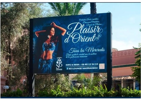 P6 Sinais de LED ao ar livre Publicidade Outdoors LED Billboards Full Color Digital High Brightness