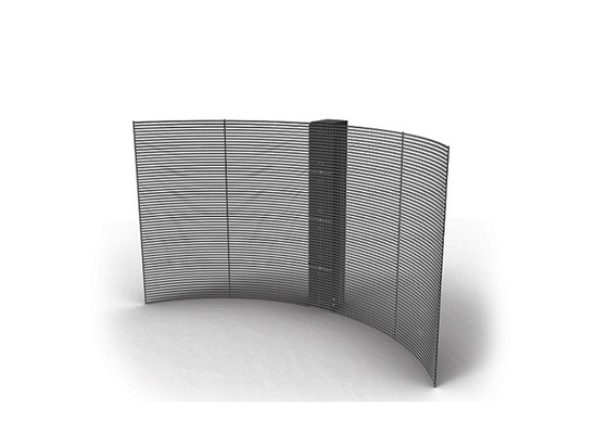 Parede de vídeo LED transparente P3.91 Indoor Led Mesh Curtain Signage Displays Led Screen