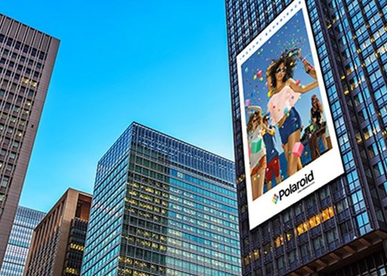 o diodo emissor de luz exterior da cor completa de 320*320mm indica P10 IP65 impermeável com modo de varredura 1/2s