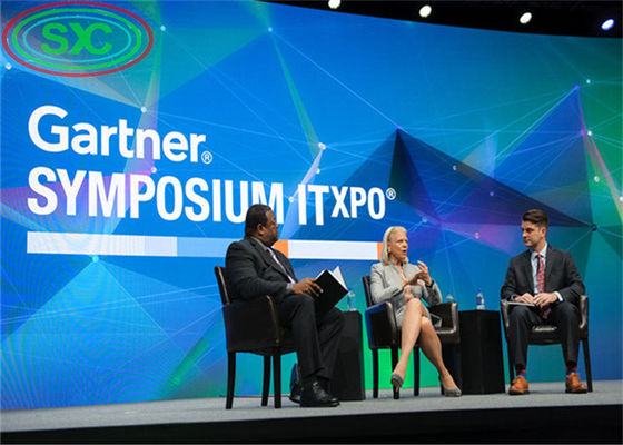 MTBF estável e durável de 100 000 horas para ecrã LED de cores inteiras com taxa de atualização de 1920 Hz