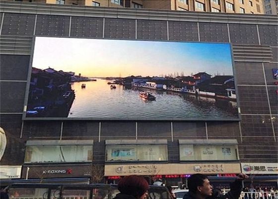 Painel LED para exterior P6 12 pés x 24 pés IP65 à prova d'água para publicidade