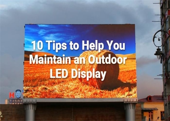 Instalações de exibição interna e externa Stage Street Rental SMD2121 Full Color Bracket P8 LED Billboards