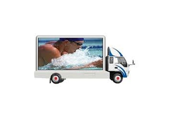 P6 Full Color Van Outdoor Mobile Truck Publicidade LED Display LED Trailer Painel de vídeo