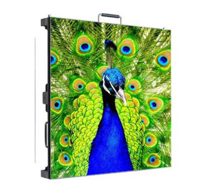 Alto brilho P2.5 SMD LED Display Screen 3840Hz 640mm x 640mm tamanho do gabinete P1.25 COB