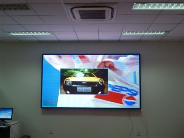 P4 Screen de parede de vídeo LED interior em cores completas Economia de energia para sala de reunião da igreja