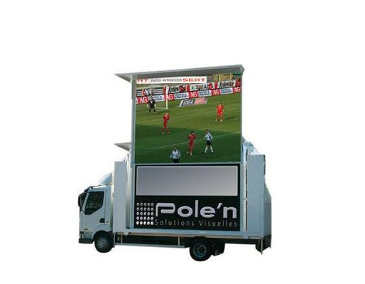 Bom preço Ecrã LED instalado em caminhão 5 anos de garantia 3G WIFI Controle de estádio LED on-line