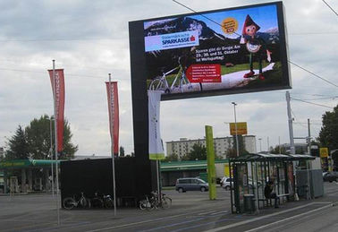 SMD P10 Ecrã LED Publicidade Ecrãs LED 960*960mm Brilho do gabinete 6000 5 anos de garantia