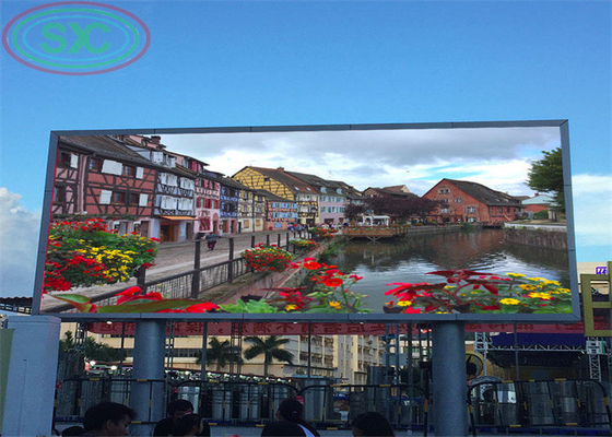 P8 Fixado Exterior Economia de Energia LED Ecrã de Publicidade SMD Painel de Display LED Full Color