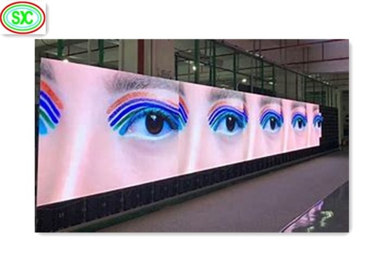 SMD de pouco peso conduziu o vídeo da tela/placas de exposição conduzidas P6 morre armários da carcaça