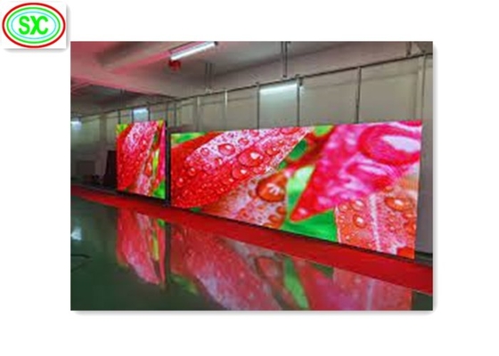Ecrã de alumínio de alta definição SMD LED 62500 pontos/m2, aluguer de TV LED interior