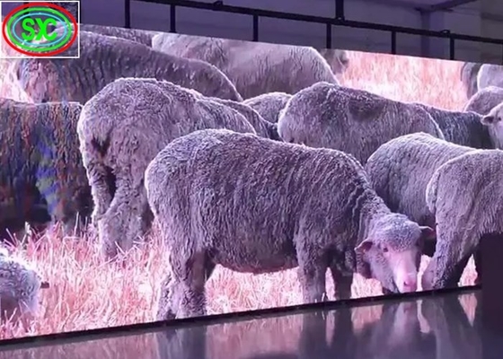 A coluna do cubo conduziu a parede video da tela, dissipação de calor natural conduzida interna da placa de exposição P3