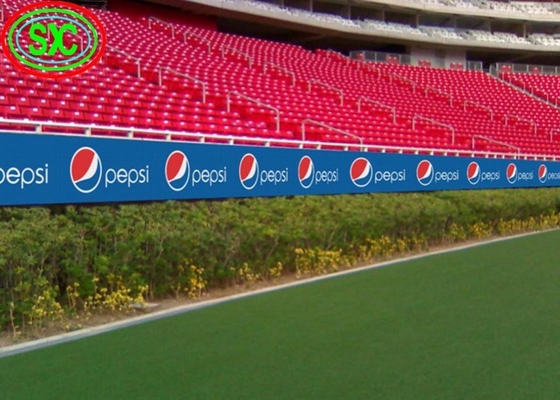 Epistar Chip Full Color LED Display para Perímetro do Estádio 320x160mm 3000Hz 1R1G1B
