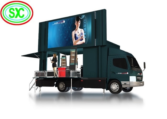 IP65 Vídeo Caminhão Digital Montado LED Display Full Color 10mm Pitch Pixel