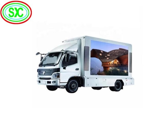 P6 Full Color Van Outdoor Mobile Truck Publicidade LED Display LED Trailer Painel de vídeo