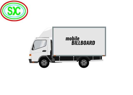 P6 Full Color Van Outdoor Mobile Truck Publicidade LED Display LED Trailer Painel de vídeo