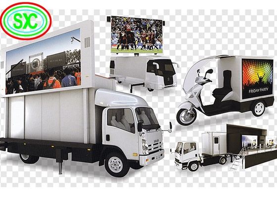 Bom preço Ecrã LED sem costura de caminhão móvel P3 para requisitos do cliente on-line