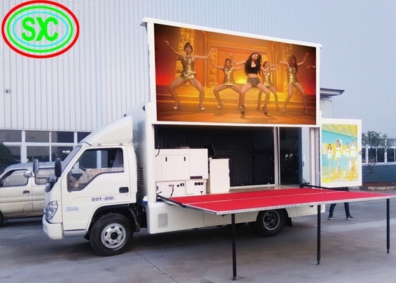 Ecrã LED móvel Easy Assemble P3 montado em caminhão para vantagens de produção em movimento