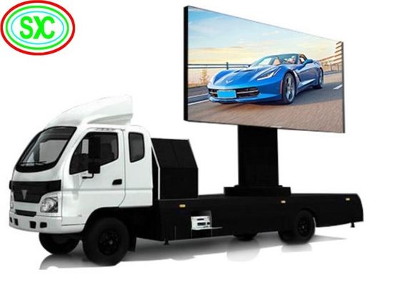 Bom preço Exposição com definição alta, tela do sinal do diodo emissor de luz do carro da cor P10 completa do diodo emissor de luz do caminhão on-line