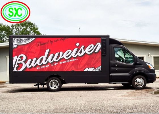 P4 Ecrã LED de carro de alta luminosidade a cores completas