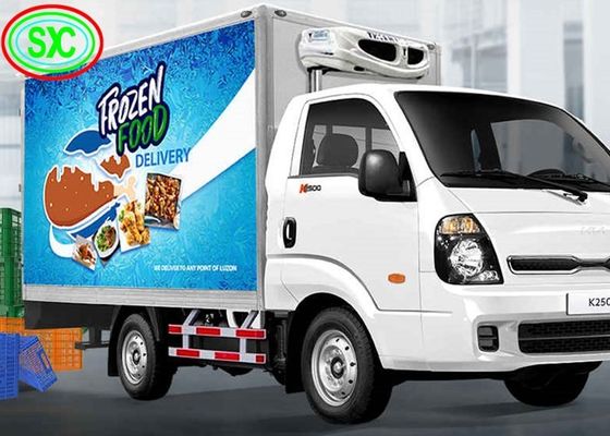 P4 Ecrã LED de carro de alta luminosidade a cores completas