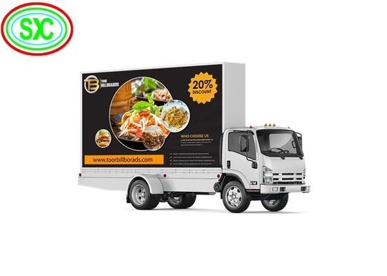 60Hz Frame Rate P3 Mobile Truck LED Screen para Displays de Lançamento de Produto Móvel