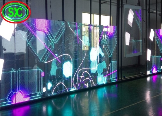 Módulo Leve de Tela LED Transparente de Alumínio Perfeito para Exibição