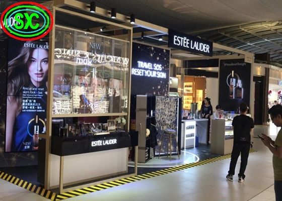 Tela LED Transparente P3.91-P7.82 5000cd/m2 32768 Densidade de Pixels