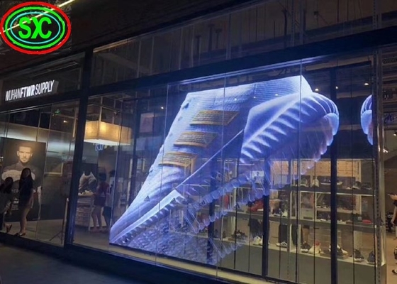 China Indoor P3.9-7.8 Full Color Transparente LED Display Screen Smd Curved