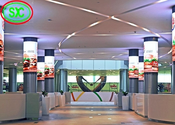 Equipamento de filmagem flexível e durável LED Screen Publicidade Video Wall SMD2525 1R1G1B Painel de sinalização