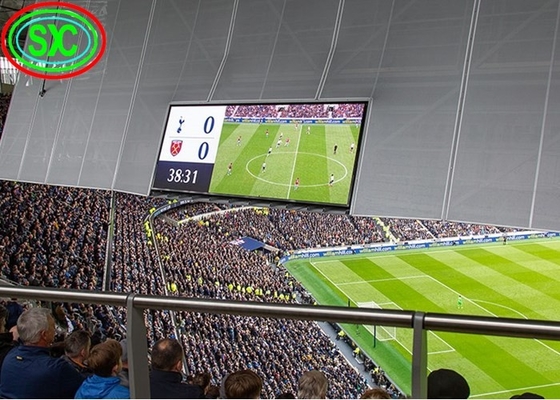 HD exterior Alta taxa de atualização Full Color P8 Grande Estádio LED Display Screen