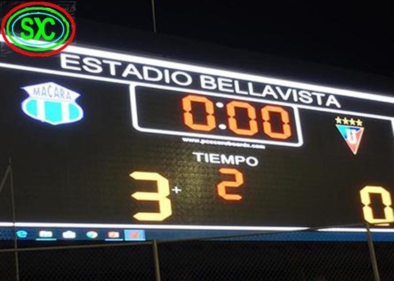 HD exterior Alta taxa de atualização Full Color P8 Grande Estádio LED Display Screen