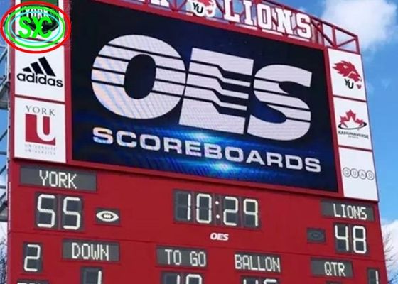 Outdoor Full Color Waterproof P5 Digital Big Stadium LED Dispay Video Scrore Board Alto brilho