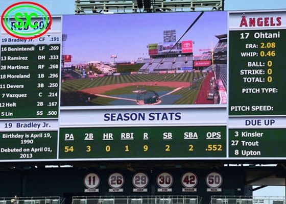 Tela LED Externa P5, Passo de Pixel de 5mm, IP65, Tela de Estádio à Prova d'Água