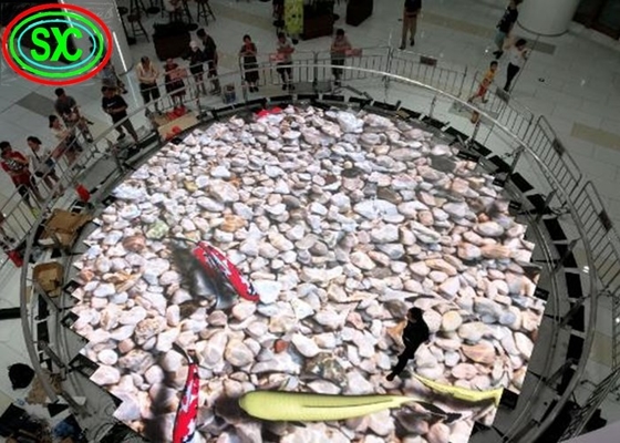 Arrendamento da exposição de salão de baile do diodo emissor de luz do disco P4.81, assoalho conduzido da fase anticolisão