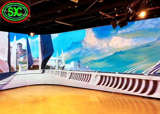 Tamanho de armário conduzido interno 960x960mm da exposição da cor completa do RGB P3.076