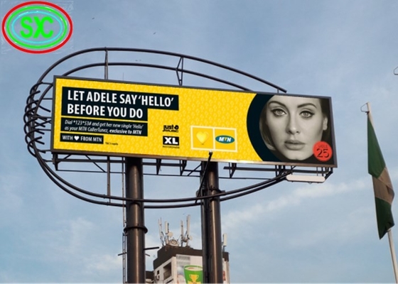 P10 LED Billboard, 32X16 High Resolution LED Display 3 anos de garantia