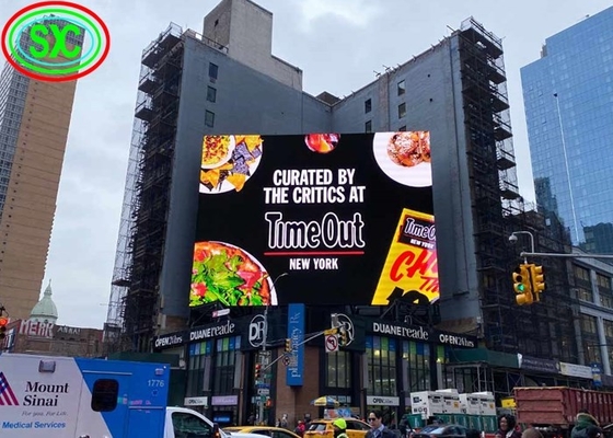 P10 LED Billboard, 32X16 High Resolution LED Display 3 anos de garantia