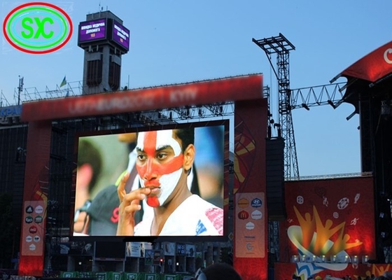 Placa de exposição P8 de anúncio conduzida exterior alugado móvel para a mostra da fase do evento