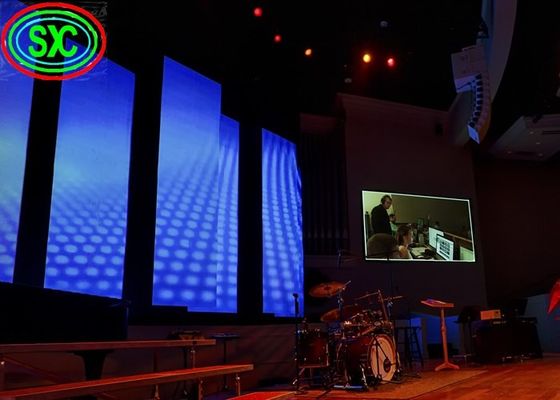 O brilho alto Colorstage completo conduziu telas que P3.91 com morrem alumínio de carcaça