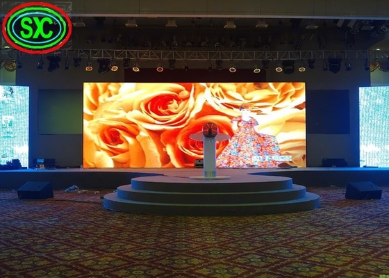 Telas grandes do diodo emissor de luz da fase do RGB P3.9, exposição de diodo emissor de luz interna de SMD com Nationstar