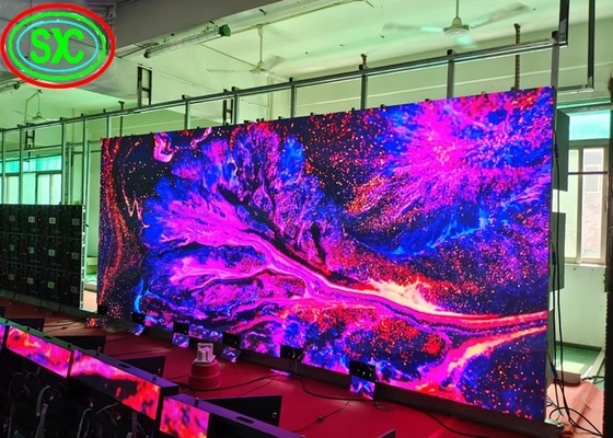 320*160mm LED Module GOB LED Display com 640*640MM Cabinet Size e Alto Brilho de 1500 Bit