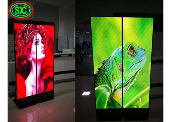 A exposição flexível P4.8 1920hz impermeável exterior do cartaz do diodo emissor de luz de HD Digitas refresca a taxa