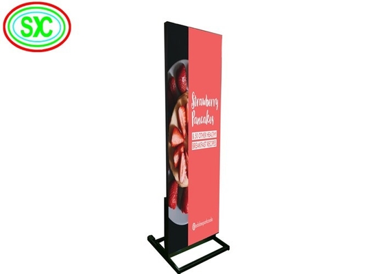 Placa conduzida ultra fina do cartaz, espessura portátil da exposição 4cm do cartaz do passo de 3mm