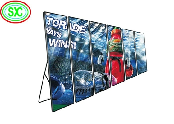 960*320 Modulo Resolução LED Poster Display alimentado por chips LED SMD2121 e configuração de cores 1R1G1B