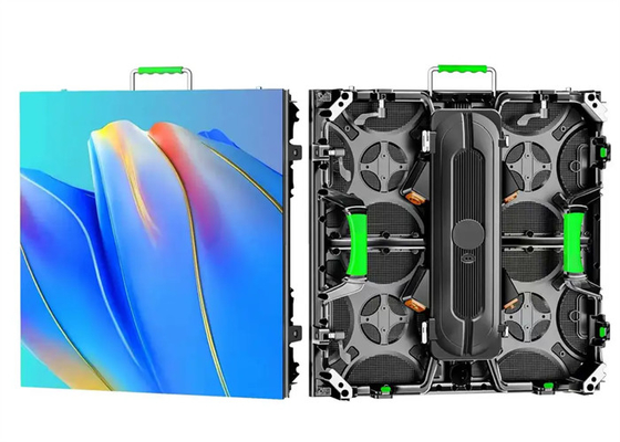 640*640mm p2,5 empilhamento sem costura palco painel de tela de aluguer led vídeo parede para concertos