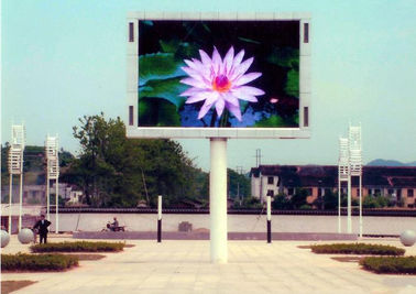 P8 Publicidade exterior Ecrãs LED IP65 3G impermeável Brilho 7000 painel publicitário LED