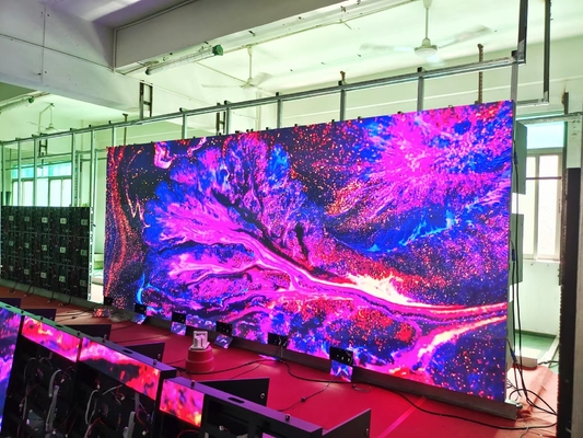 Experimente visuais inigualáveis com tela LED de tom fino a 360000 pontos / m2 Densidade e 1000CD / M2 de brilho