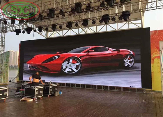 P3 Parede de vídeo LED interior 1000cd/m2 Exibição a cores completas