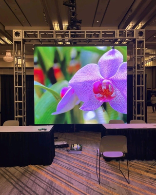 16 Modulo de varredura Display de LED RGB interior com peso de 12 kg